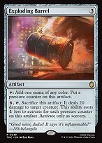 Matte Finish Teenage Mutant Ninja Turtles Eternal Exploding Barrel ( #39 )