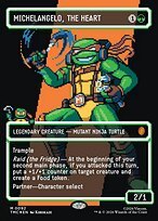 Matte Finish Teenage Mutant Ninja Turtles Eternal Michelangelo, the Heart ( #92 )