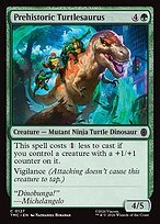 Matte Finish Teenage Mutant Ninja Turtles Eternal Prehistoric Turtlesaurus ( #127 )