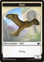 Glossy Finish Modern Horizons Tokens Bird ( #3 )