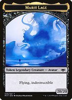 Glossy Finish Modern Horizons Tokens Marit Lage ( #6 )