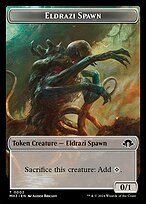 Glossy Finish Modern Horizons 3 Tokens Eldrazi Spawn ( #2 )