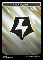 Glossy Finish Modern Horizons 3 Tokens Energy Reserve ( #36 )