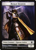 Glossy Finish Midnight Hunt Commander Tokens Human Soldier ( #2 )