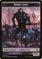 Glossy Finish Midnight Hunt Commander Tokens Zombie Army ( #6 )
