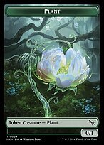 Matte Finish Murders at Karlov Manor Tokens Plant ( #9 )