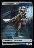Matte Finish Murders at Karlov Manor Tokens Detective ( #10 )