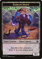 Glossy Finish Modern Masters 2015 Tokens Eldrazi Spawn ( #2 )