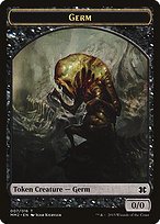 Glossy Finish Modern Masters 2015 Tokens Germ ( #7 )