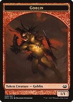 Matte Finish Modern Masters 2017 Tokens Goblin ( #8 )