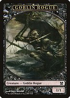 Glossy Finish Modern Masters Tokens Goblin Rogue ( #6 )