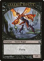 Matte Finish Morningtide Tokens Faerie Rogue ( #2 )