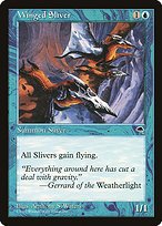 Glossy Finish Tempest Winged Sliver ( #106 )