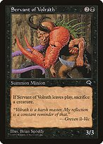 Glossy Finish Tempest Servant of Volrath ( #156 )