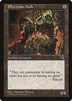 Glossy Finish Tempest Phyrexian Hulk ( #302 )