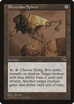 Glossy Finish Tempest Phyrexian Splicer ( #303 )