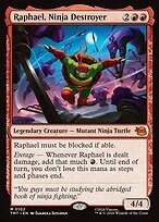 Matte Finish Teenage Mutant Ninja Turtles Raphael, Ninja Destroyer ( #102 )