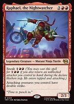 Matte Finish Teenage Mutant Ninja Turtles Raphael, the Nightwatcher ( #103 )