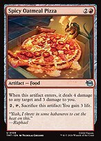 Matte Finish Teenage Mutant Ninja Turtles Spicy Oatmeal Pizza ( #109 )