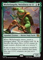 Matte Finish Teenage Mutant Ninja Turtles Michelangelo, Weirdness to 11 ( #121 )