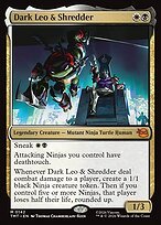 Matte Finish Teenage Mutant Ninja Turtles Dark Leo & Shredder ( #142 )
