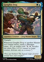 Matte Finish Teenage Mutant Ninja Turtles Genghis Frog ( #148 )