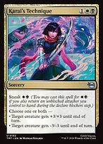 Matte Finish Teenage Mutant Ninja Turtles Karai's Technique ( #152 )