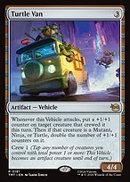 Matte Finish Teenage Mutant Ninja Turtles Turtle Van ( #181 )