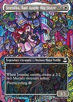 Matte Finish Teenage Mutant Ninja Turtles Jennika, Bad Apple Big Sister ( #203 )