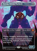Matte Finish Teenage Mutant Ninja Turtles Krang, Utrom Warlord ( #221 )