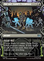 Matte Finish Teenage Mutant Ninja Turtles The Last Ronin's Technique ( #223 )