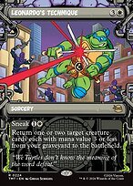 Matte Finish Teenage Mutant Ninja Turtles Leonardo's Technique ( #224 )