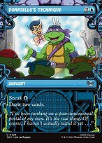 Matte Finish Teenage Mutant Ninja Turtles Donatello's Technique ( #228 )