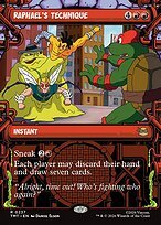 Matte Finish Teenage Mutant Ninja Turtles Raphael's Technique ( #237 )