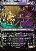 Matte Finish Teenage Mutant Ninja Turtles Splinter, Radical Rat ( #251 )