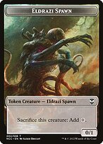 Matte Finish New Capenna Commander Tokens Eldrazi Spawn ( #2 )
