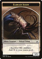 Matte Finish Oath of the Gatewatch Tokens Eldrazi Scion ( #4 )