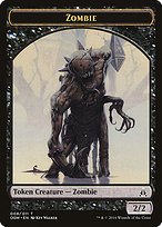 Matte Finish Oath of the Gatewatch Tokens Zombie ( #8 )