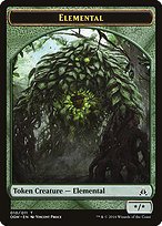 Matte Finish Oath of the Gatewatch Tokens Elemental ( #10 )