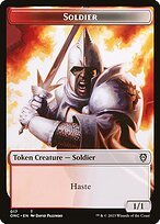 Glossy Finish Phyrexia: All Will Be One Commander Tokens Soldier ( #17 )