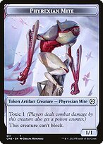 Matte Finish Phyrexia: All Will Be One Tokens Phyrexian Mite ( #11 )