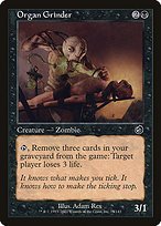 Matte Finish Torment Organ Grinder ( #75 )