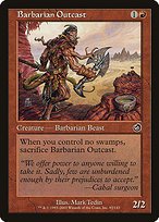 Matte Finish Torment Barbarian Outcast ( #92 )
