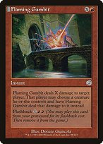 Matte Finish Torment Flaming Gambit ( #98 )