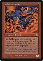 Matte Finish Torment Grim Lavamancer ( #100 )