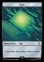 Glossy Finish Fallout Tokens Clue ( #11 )