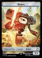 Glossy Finish Fallout Tokens Robot ( #16 )