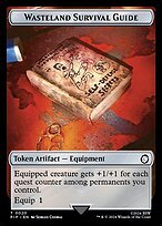 Glossy Finish Fallout Tokens Wasteland Survival Guide ( #20 )