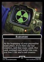 Glossy Finish Fallout Tokens Radiation ( #22 )