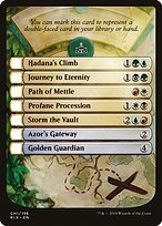 Matte Finish Rivals of Ixalan Tokens Rivals of Ixalan Checklist ( #1 Variant C)